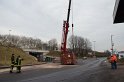 LKW umgestuerzt Niehler Hafen P243